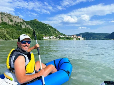 Thumbnail Excursion en kayak et en vin dans la vallée de Wachau au départ de Vienne