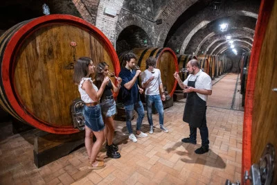 Thumbnail Visite des architectures du vin : les deux âmes de Montepulciano