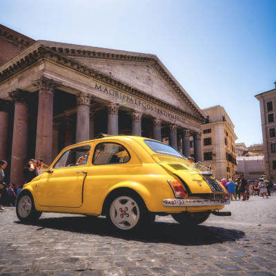 Thumbnail Castelli Romani Tour in Vintage Fiat 500 & Light Lunch from Rome