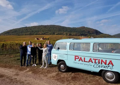 Thumbnail Ruta del vino del Palatinado en una furgoneta Volkswagen Vintage de Landau