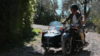 Thumbnail Oldtimer-Motorrad-Seitenwagen-Weintour im Chianti Classico ab Florenz
