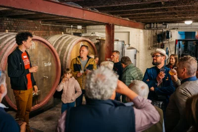 Thumbnail Brewery Visit & Tasting at authentic Lambic Brewery Oud Beersel