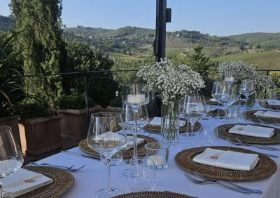 Thumbnail Exclusive Dinner on the Terrace of the Medieval Tower at Castello di Tornano in Chianti